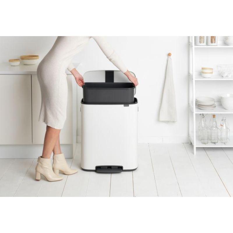 Бак для сміття Brabantia Pedal Bin Bo 60л 211300