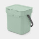 Відро для сміття Sort&Go Brabantia, 3 л, м'ятний (211683)