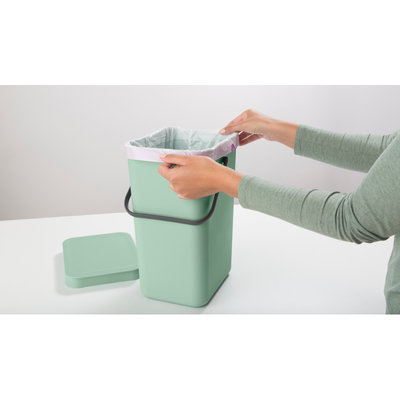 Відро для сміття Sort&Go Brabantia, 12 л, м'ятний (211829)