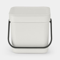 Відро для сміття Sort&Go Brabantia, 3 л, білий (213229)