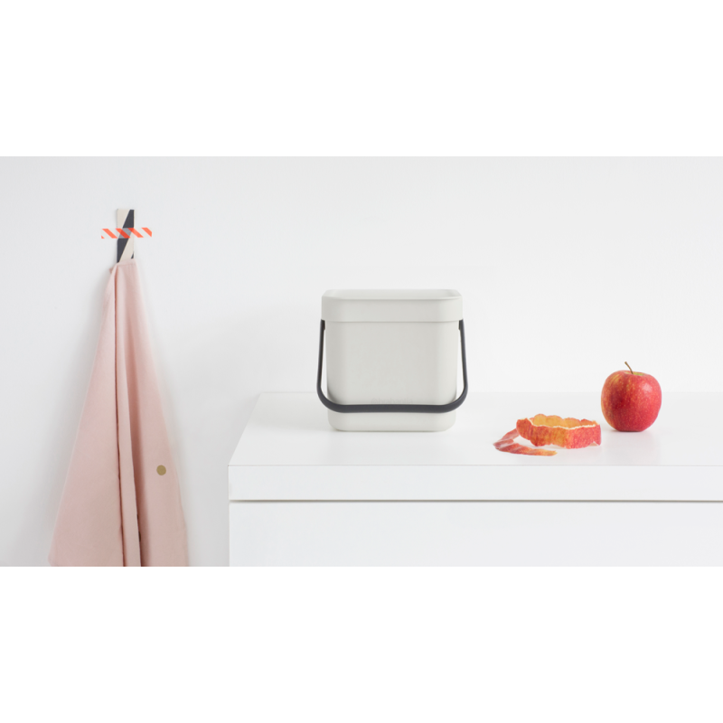 Відро для сміття Sort&Go Brabantia, 3 л, білий (213229)