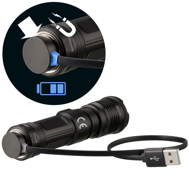 Фонарь National Geographic Iluminos Led Zoom Flashlight 1000 lm (9082400)