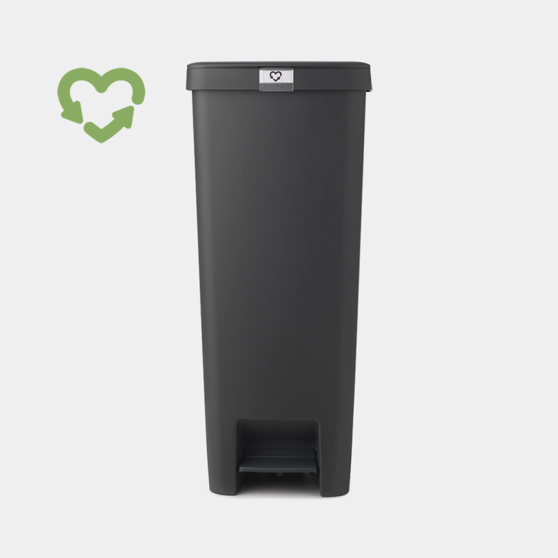 Сміттєвий бак Pedal Bin StepUp темно-сірий 40л 800023