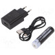 Ліхтар професійний Mactronic Beemer 4 (350 Lm + UV 390 nm) Ultraviolet Focus USB Rechargeable (PWL0021)