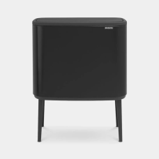 Бак для сміття 11+23 л чорний матовий Bo Touch Bin Brabantia
