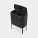 Бак для сміття 11+23 л чорний матовий Bo Touch Bin Brabantia