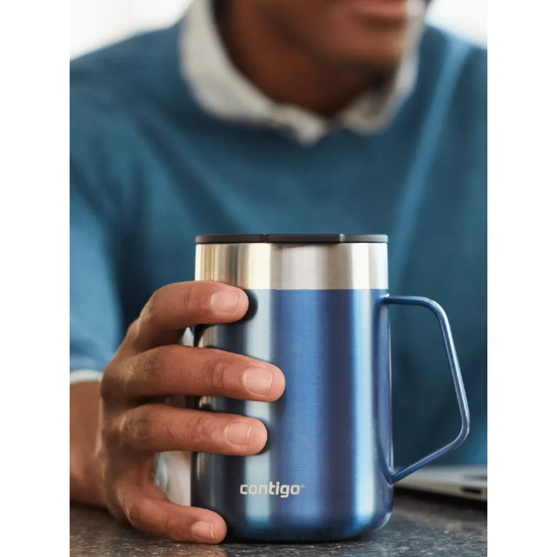 Термокружка Contigo Streeterville with Handle 420 мл Blue Corn (2174675)