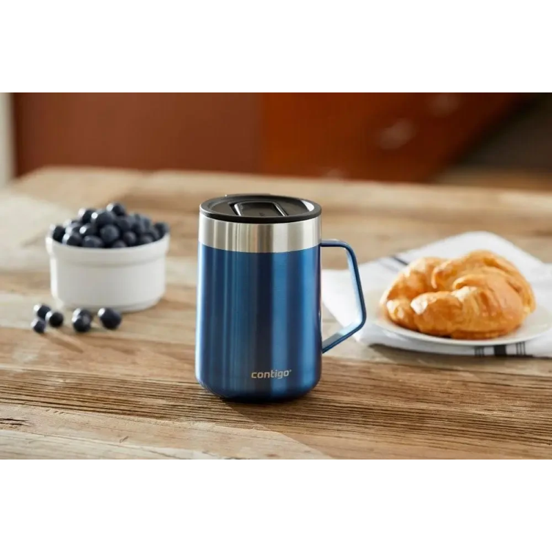 Термокружка Contigo Streeterville with Handle 420 мл Blue Corn (2174675)