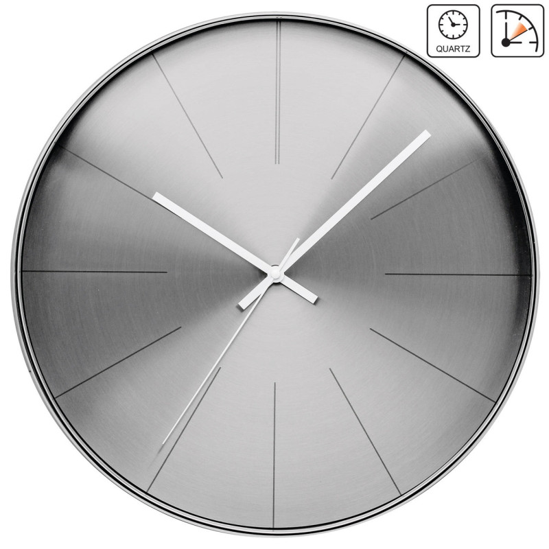 Годинник настінний Technoline WT2410 Silver (WT2410)