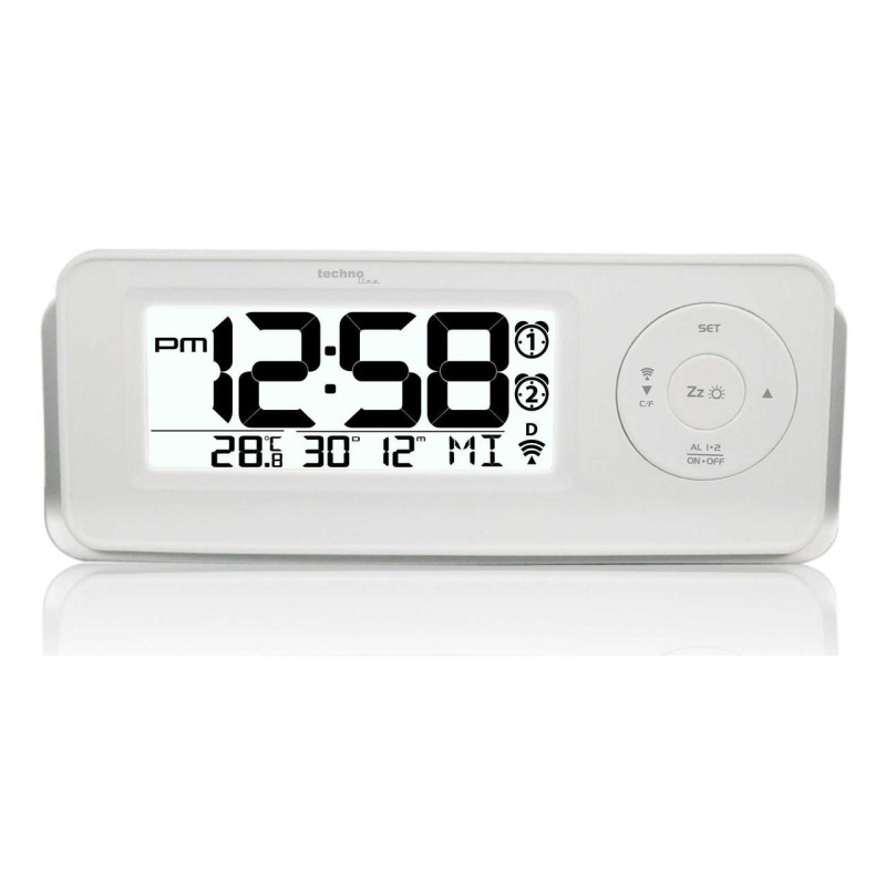 Годинник настільний Technoline WT498 White (WT498)