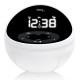 Годинник настільний з радіо Technoline WT500 Black/White (WT500)