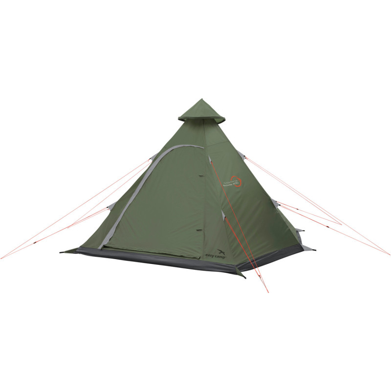 Палатка четырехместная Easy Camp Bolide 400 Rustic Green (120405)