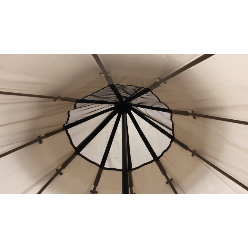 Палатка восьмиместная Easy Camp Moonlight Tipi Grey (120381)