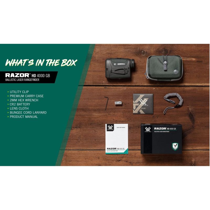 Далекомір Vortex Razor HD 4000 GB (LRF-252)