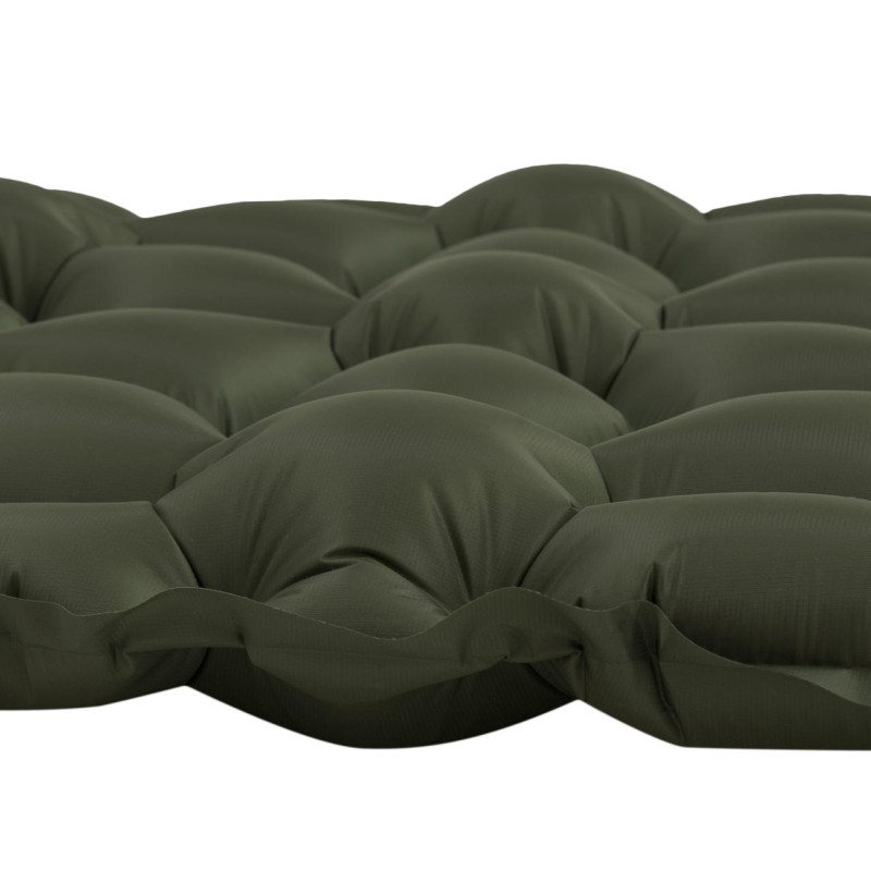 Килимок надувний Highlander Nap-Pak Inflatable Sleeping Mat 5 cm Olive (AIR071)