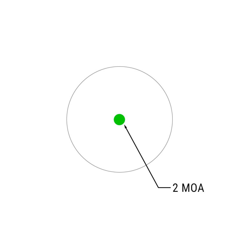 Коліматорний приціл HOLOSUN AEMS CORE Green 120101