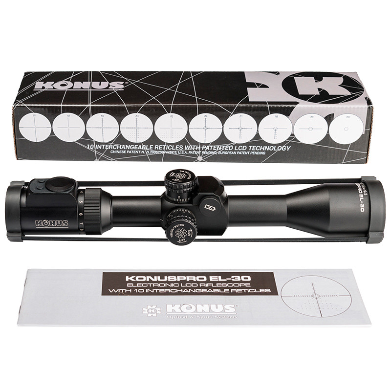 Оптичний приціл KONUS KONUSPRO EL-30 4-16x44 LCD