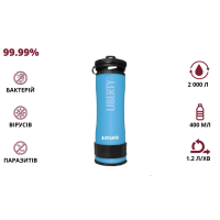 LifeSaver Liberty Blue Портативна пляшка для очищення води