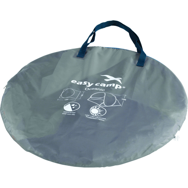 Палатка пляжная Easy Camp Oceanic Grey/Sand (120433