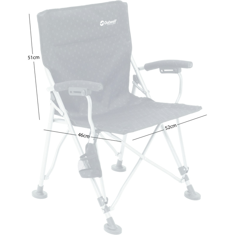 Стілець розкладний Outwell Campo Forest Green (470387)