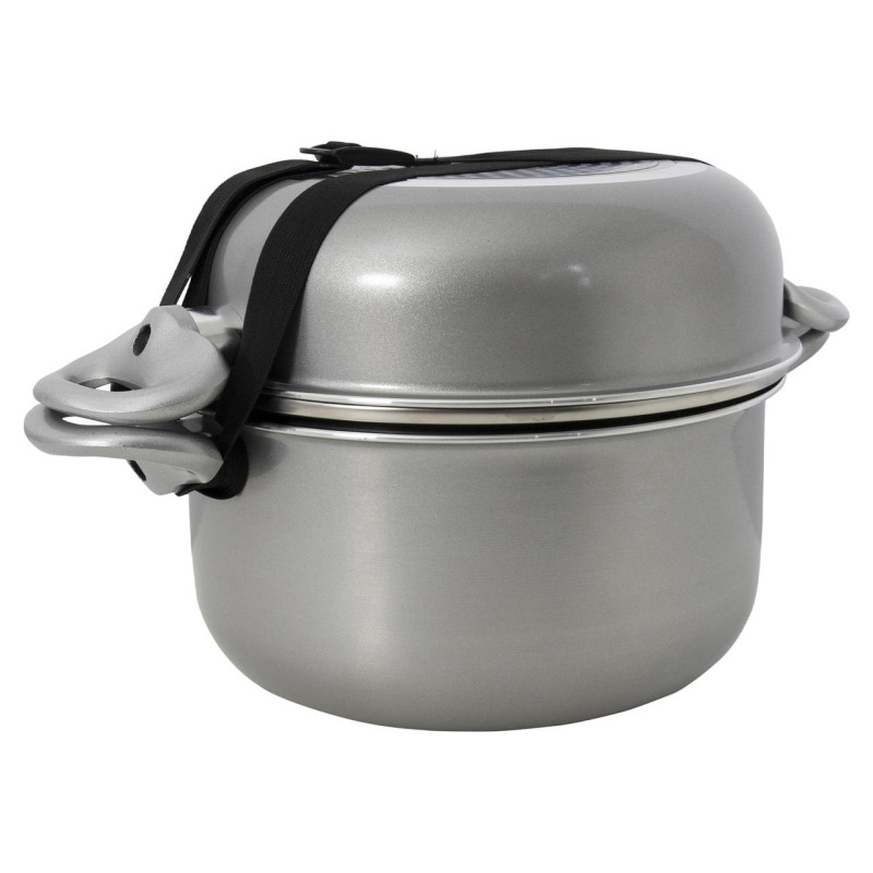Набір посуду Gimex Cookware Set induction 9 предметів Silver (6977226)