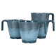 Набор чашек Gimex Mug Stone 4 Pieces 4 Person Dark Blue (6917120)