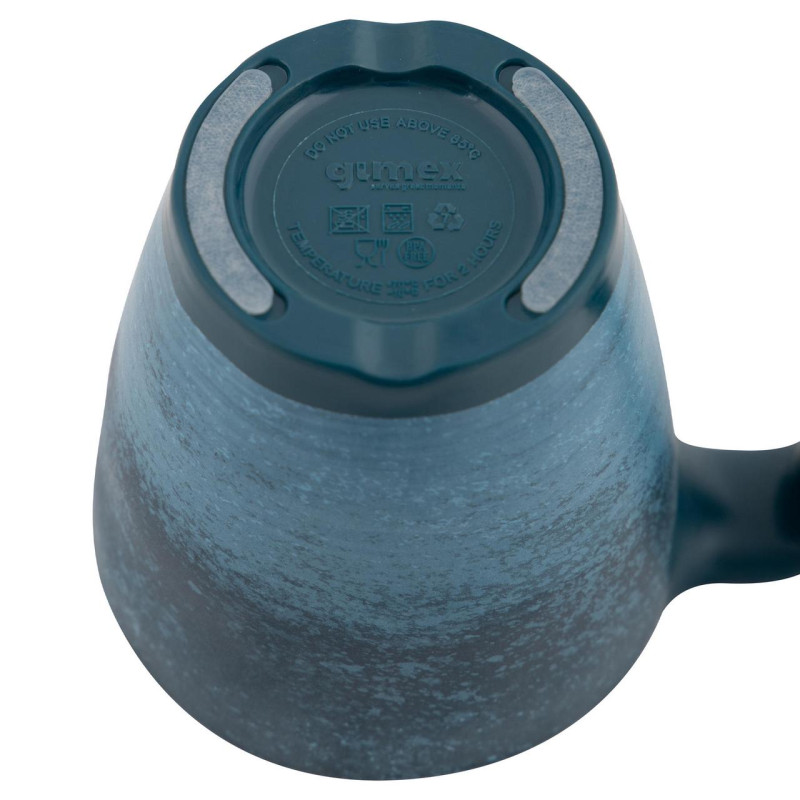 Набор чашек Gimex Mug Stone 4 Pieces 4 Person Dark Blue (6917120)