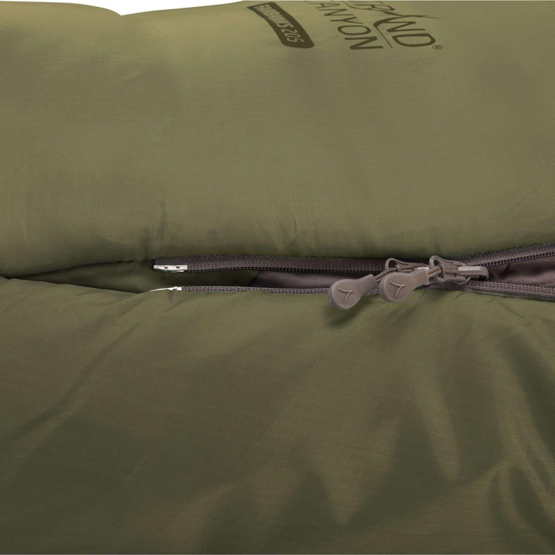 Спальный мешок Grand Canyon Fairbanks 205 -4°C Capulet Olive Left (340021)