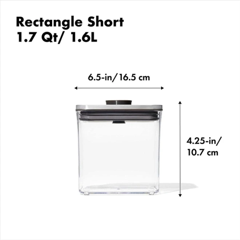 Герметична ємність для зберігання OXO Good Grips Steel POP, 1,6л OXO 3118800