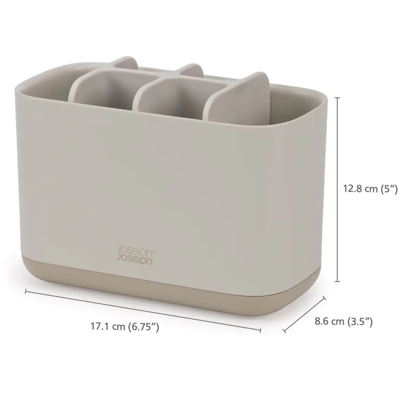 Органайзер для зубних щіток Joseph Joseph EasyStore Ecru Large 70575
