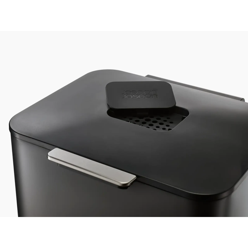 Органайзер для сортування сміття на кухню 60 л. Joseph Joseph Totem Max Carbon Black 30106