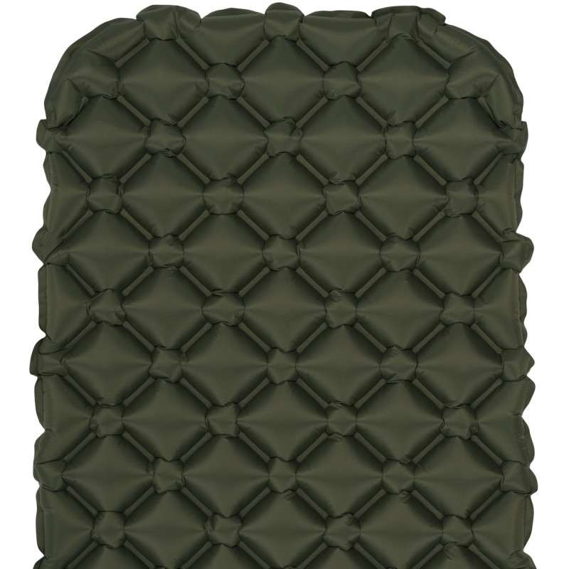 Килимок надувний Highlander Nap-Pak Inflatable Sleeping Mat XL 5 cm Olive (AIR073-OG)