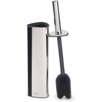 Йоржик для туалету силіконовий з підставкою Joseph Joseph Flex 360 Luxe Stainless Steel 70583