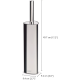 Йоржик для туалету силіконовий з підставкою Joseph Joseph Flex 360 Luxe Stainless Steel 70583