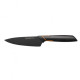 Кухонний ніж Fiskars EDGE Deba 12 см, рукоять чорна ABS пластик (1003096)
