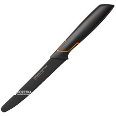 Кухонний ніж Fiskars EDGE для томатів 13 см, рукоять чорна ABS пластик (1003092)