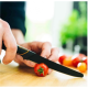 Кухонний ніж Fiskars EDGE для томатів 13 см, рукоять чорна ABS пластик (1003092)
