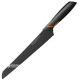 Кухонний ніж Fiskars EDGE для хліба, 23 см, рукоять чорна ABS пластик (1003093)
