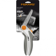 Ножиці портновські Fiskars EasyAction, 24 см, леза RazorEdge™, рукоять Softgrip®, біло-сірі (1016210)