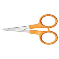 Портнівські ножиці Fiskars Classic для вишивання, 10 см, прямі, оранжеві (1005143)