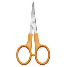 Портнівські ножиці Fiskars Classic для вишивання, 10 см, заокруглені, оранжеві (1005144)