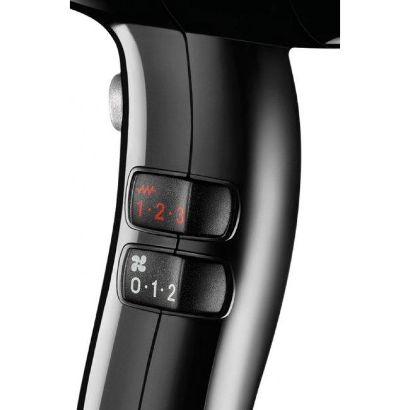 Фен профессиональный Valera Swiss Silent Jet 7500 Light Ionic Rotocord, черный, супер-тихий, мощный,