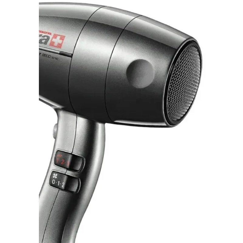Фен професійний Valera Swiss Silent Jet 8600 Ionic Rotocord, сірий перламутровий, супер-тихий, супер
