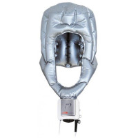 Фен-капюшон Valera Ionic Comfort, сірий, м'який, іонізація (613.01)