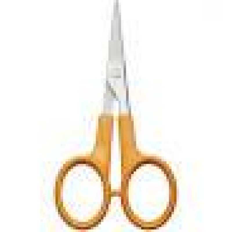 Портнівські ножиці Fiskars Classic для вишивання, 10 см, прямі, оранжеві (1005143)
