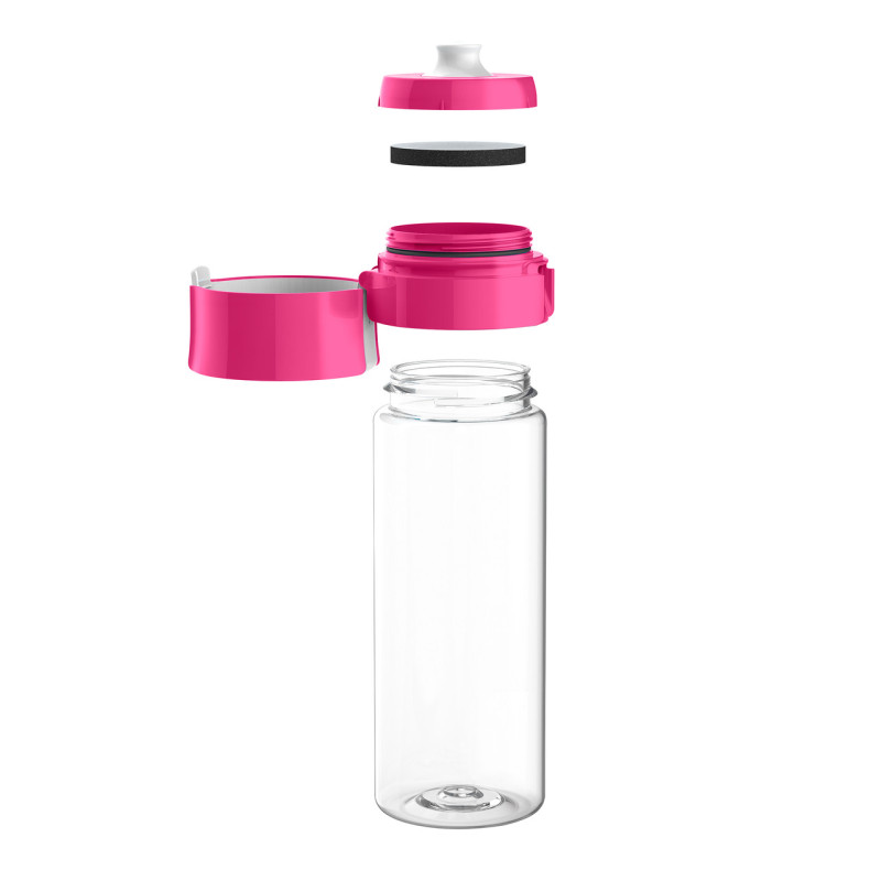 Фільтр-пляшка Brita Vital 600 мл, рожева