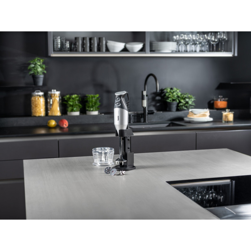 Блендер Bamix DeLuxe, 6 компонентів, сріблястий, М160(101.178)