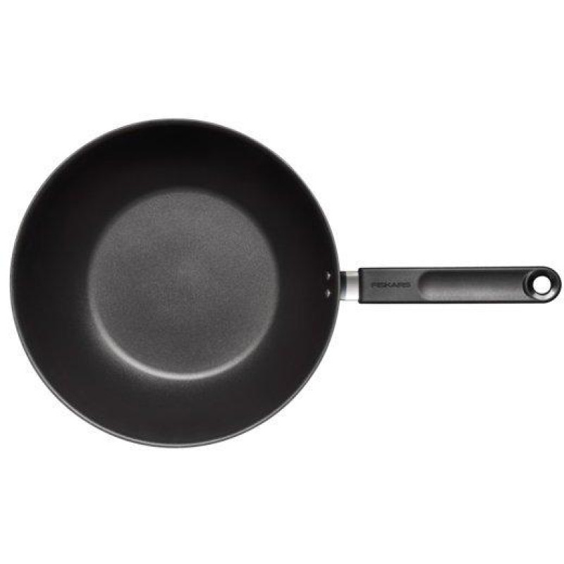 Сковорода WOK Fiskars Functional Form, Ø 28 см, 4.5 л, чорна (1027705)