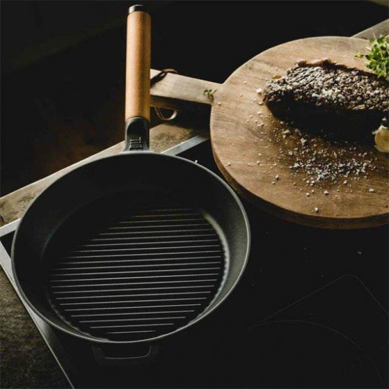 Сковорода-гриль чавунна Fiskars Norden 26 см (1026570)