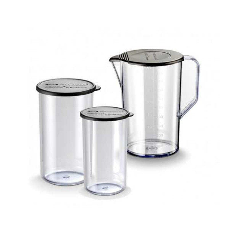 Блендер Bamix Luxuryline, 10 насадок и комплектующих, Carbon, М200 (100.958)